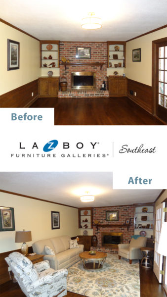 La-Z-Boy In-Home Design Before After 1