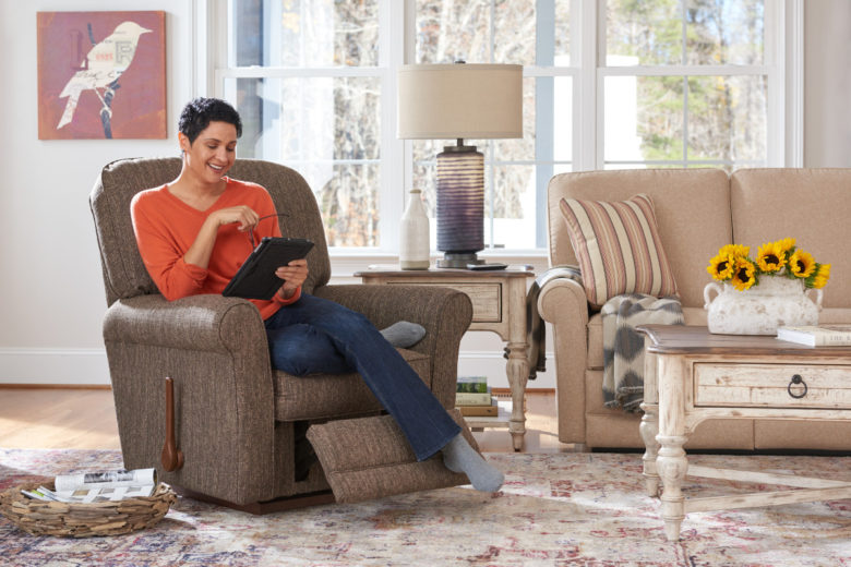 two recliners in living room