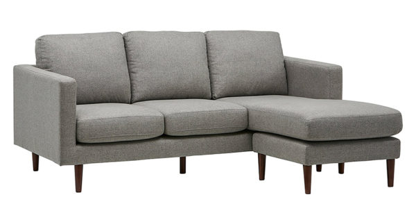 Rivet Revolve Modern Reversible Chaise Sectional