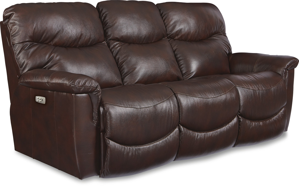 la z boy james leather sofa