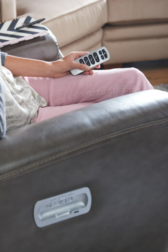 Lazy boy recliners with remote control sale