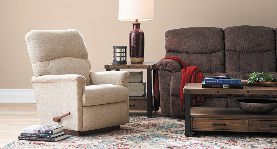 Lazy boy collage recliner new arrivals