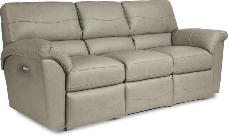 la-z-boy reese leather sofa