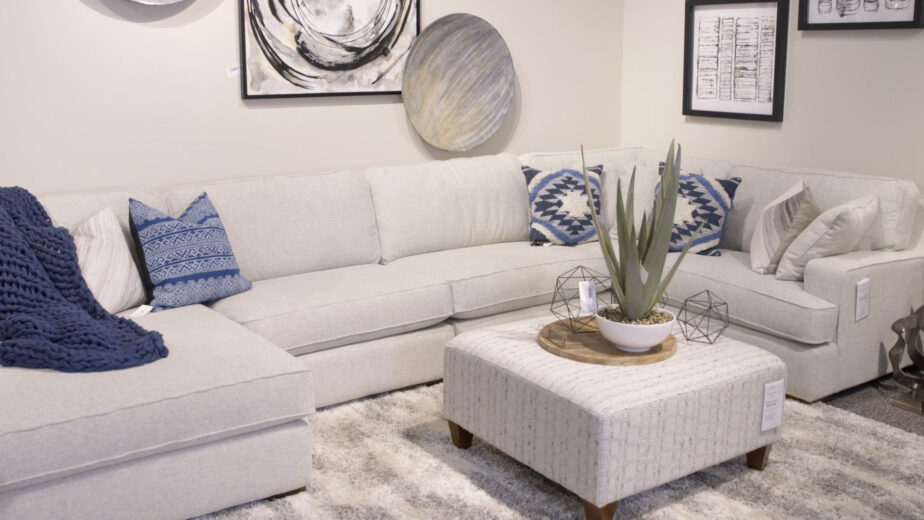How to Style the LaZBoy Paxton Sectional