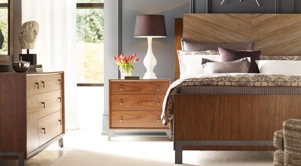 american drew wood veneer furniture