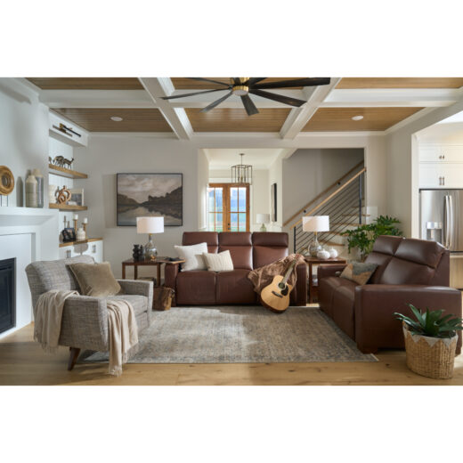 Acadia Power Reclining Sofa w/ Headrest